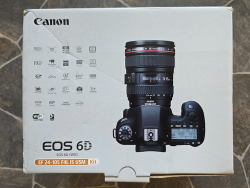Canon eos kit box - 6d, &