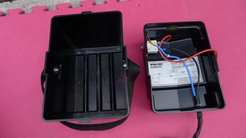Empty battery box - box, front