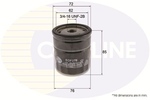Comline engine oil filter - oil, fits