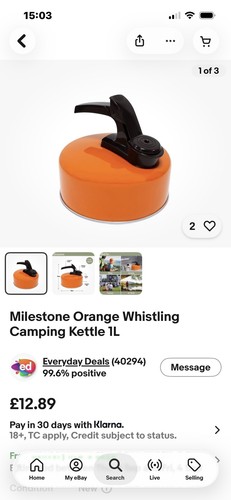 Milestone orange whistling - milestone,