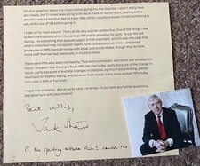Jack Straw MP Hand Signed Letter Autograph