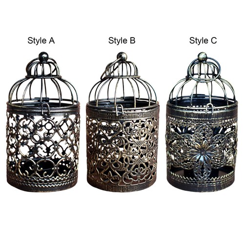 Hanging birdcage candle - birdcage,