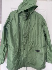 Vintage Retro 80/90’sMens Khaki Green PETER STORM Cagoule Jacket Size M Raincoat