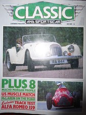 C&SC 85/07 MORGAN +8 FORD