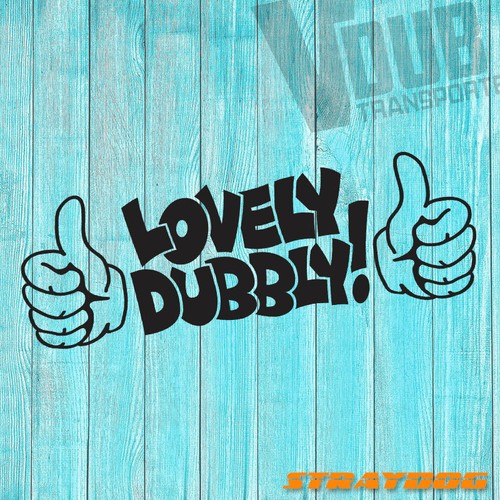 Lovely dubbly car stickers - lovely,