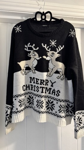 Boohoo black white christmas - boohoo,