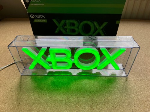 Xbox logo led neon light - logo,