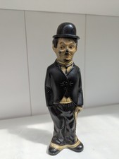 Vintage Charlie Chaplin Avon Talc dispenser Figure Full with Original Powder