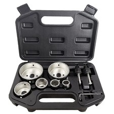 9Pcs Diamond Core Drill Bit