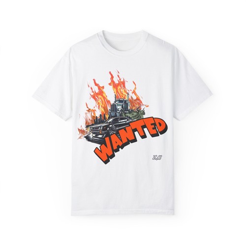 Wanted graphic unisex - wanted, t-shirt