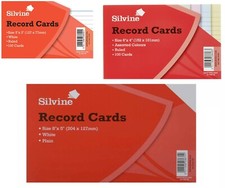 Silvine Record Cards Revision