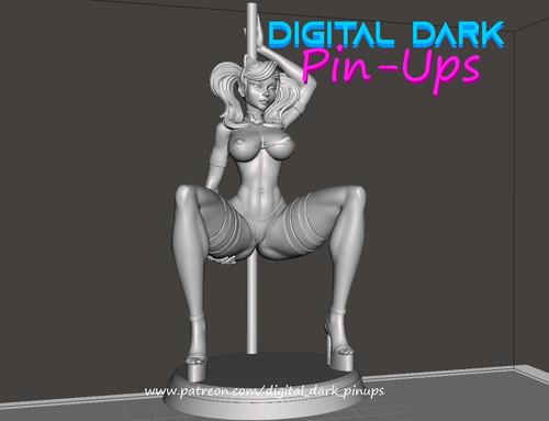 Pole dance girl large - girl, (1)