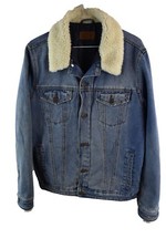 ASOS Blue Padded Denim Jacket