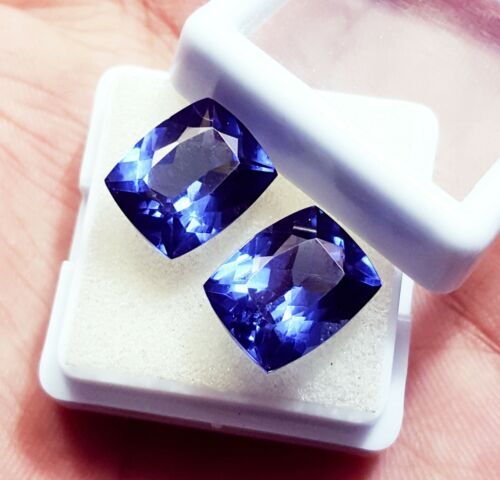 Natural blue tanzanite - blue,