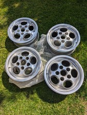 Set of 4 Porsche polished