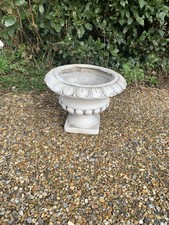 Medium Fibre/glass Urn Planter Indoor/Outdoor Plant Pot Exc.Cond. 2Available