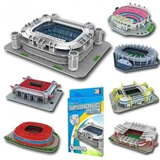 Football Stadiums 3D Models Miniature Puzzle DIY Premiership Football Field EPL