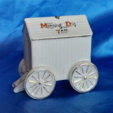 Shelley Crested Ware China  bathing Hut Morning  Dip  Epsom Crest