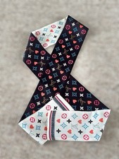 Louis Vuitton Monogrammed Bandeau Slim Scarf - PLS READ DESC