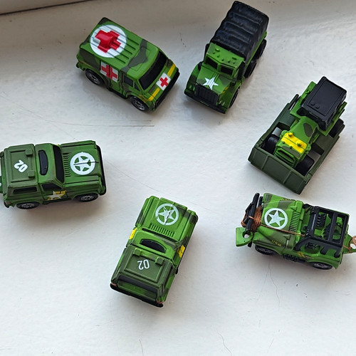 Galoob micro machines - machines, military