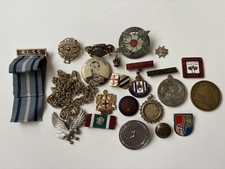 Various Old Badges & Medals Etc.