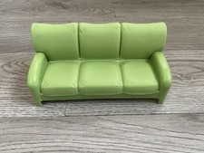 Hannah Montana Doll Furniture Malibu Beach House Couch Green Plastic Disney