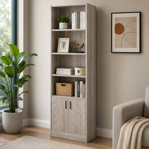 Bookcase storage cabinet 180cm - storage,