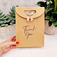 Thank You Party Favour Gift Bag. Wedding, Birthday, Baby Shower, Teachers