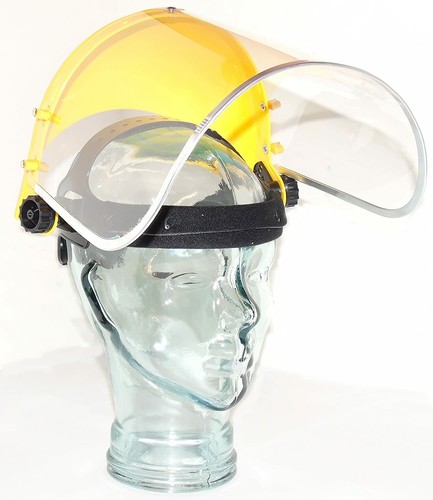 Full face shield - full, clear