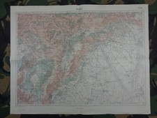 WW1 AUSTRO-HUNGARIAN military map entitled "AVIANO" (ITALIAN FRONT)