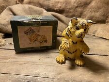 Vintage Academy Tiger Cub Statue Ornament 