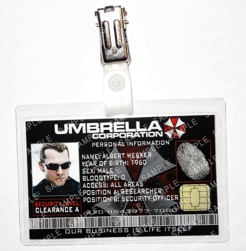 Resident evil albert wesker - -,