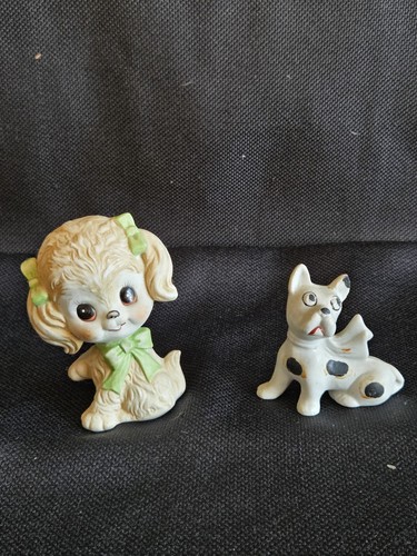 Vintage kitsch ceramic dog - kitsch,