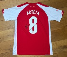 Mikel Arteta Hand Signed