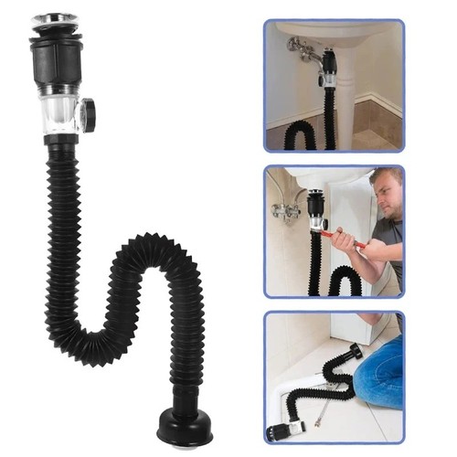 Black universal sink - universal, drain