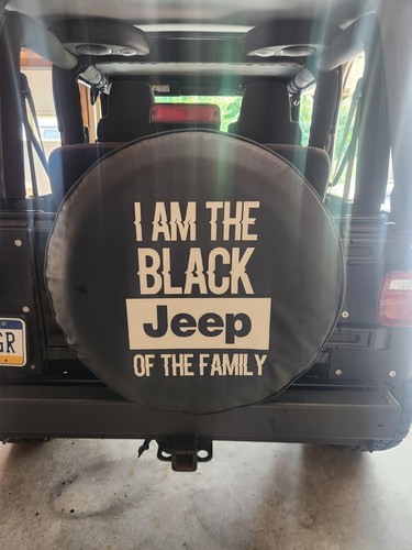 Jeep spare tire cover - spare,