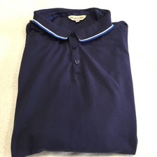 Kangaroo Poo Navy Cotton Polo