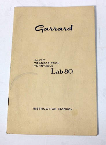 Garrard auto transcription - garrard,