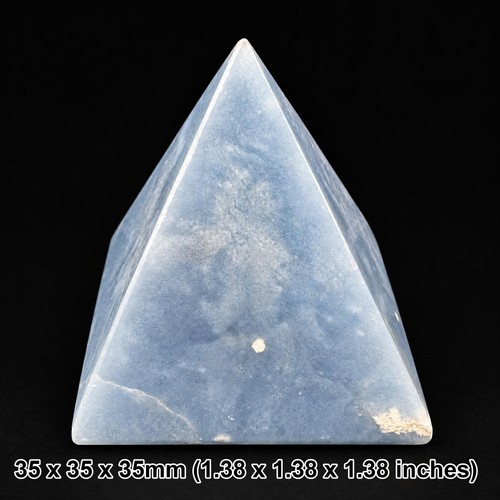 Angelite pyramid genuine - angelite,