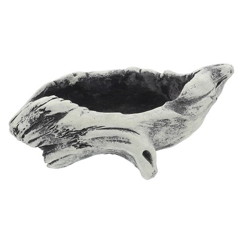 Reusable grey cement shallow - reusable,