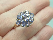 9ct Yellow Gold Tanzanite and