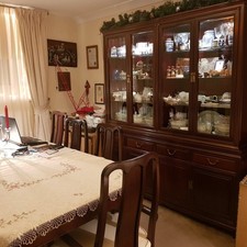 ALL Teak Display cabinet and