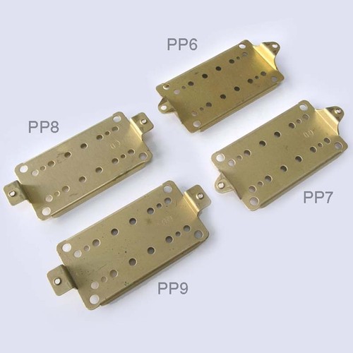 Brass humbucker pickup base - humbucker,