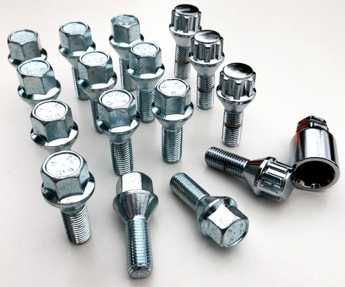 Wheel bolts inc - locking, m12