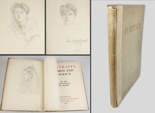 MARCHIONESS Portraits SIGNED by Winston CHURCHILL' S mother + his 1st love