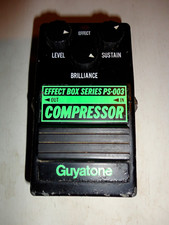 Guyatone Compressor Guitar Effects Pedal PS-003
