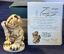 Harmony Kingdom ~ ORANGE CRUSH ~Peter Calvesbert~NIB~ Made in UK~tiger cub