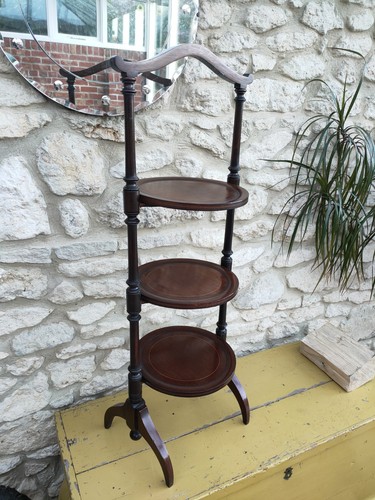 Vintage tiered cake stand - cake,
