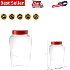 Empty NEW Plastic Sweet Jar