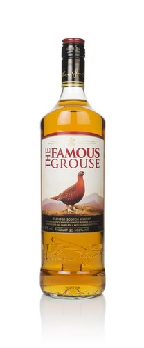 Famous grouse blended scotch - famous,